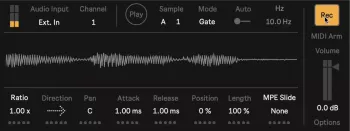 REQ: Catch by Novel Music (Max For Live Device) screenshot