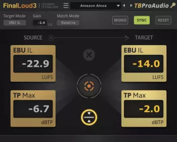 TBProAudio FinalLoud3 v3.0.20 WiN - XAIR screenshot