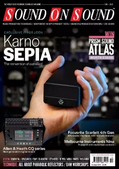 Sound On Sound UK October 2023 screenshot