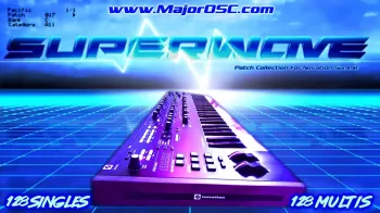 MajorOSC SuperWave Collection for Novation Summit screenshot