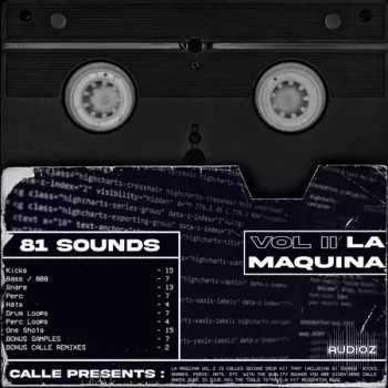 Calle La Maquina Vol. 2 (Reggaeton Drum Kit) WAV-FANTASTiC screenshot