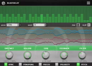 Audio Blast BlastDelay 3 v1.3.0.1 WiN-MOCHA screenshot
