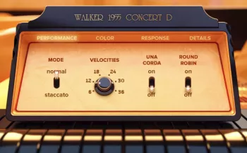 Embertone Walker 1955 Concert D v1.1.1f (Default Mic Position) KONTAKT screenshot