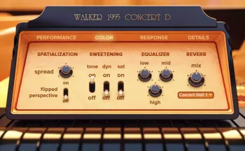 Embertone Walker 1955 Concert D v1.1.1f (Default Mic Position) KONTAKT screenshot