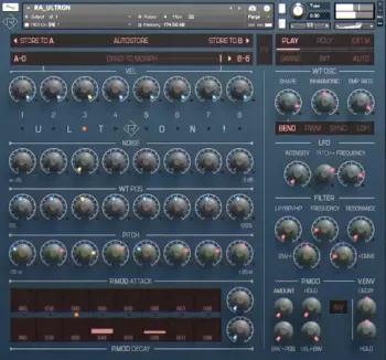 Rigid Audio Ultron KONTAKT screenshot