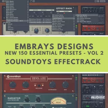 Embrays Designs 150 Presets Essential Racks Vol. 2 for Soundtoys EffectRack screenshot