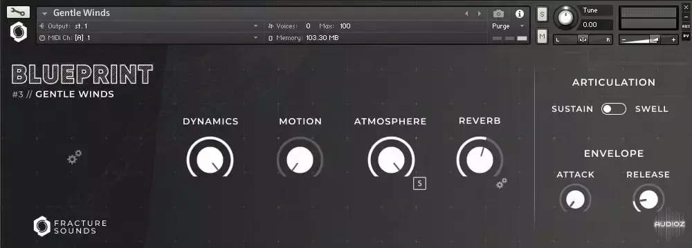Fracture Sounds Blueprint Gentle Winds KONTAKT [FREE] screenshot