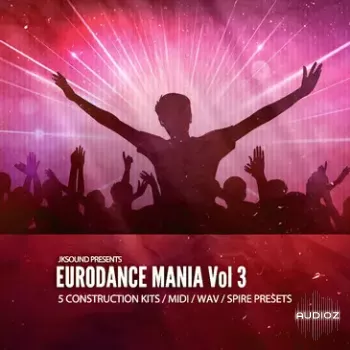Jk Sound Eurodance Mania Vol.3 Wav Midi Spire Presets screenshot