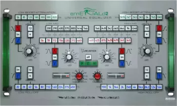 Acustica Audio Emerald 2 2023 macOS screenshot