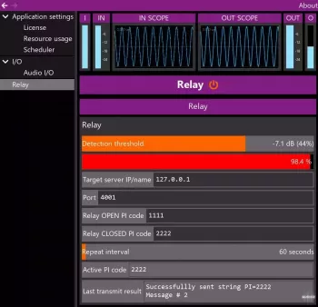 Thimeo Relay 10.21 screenshot