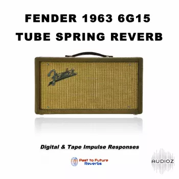 PastToFutureReverbs Fender 1963 6G15 Tube Spring Reverb! Impulse Responses (IRs) WAV AiFF screenshot