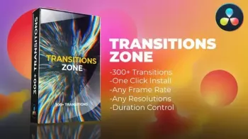 VideoHive Transition Zone For Davinci Resolve screenshot