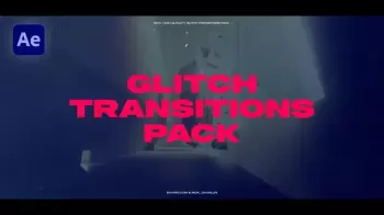 VideoHive Glitch Transitions AEP screenshot
