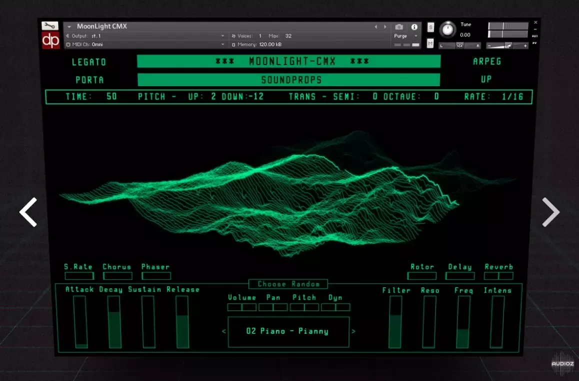 SoundProps Moonlight CMX (Fairlight CMI Recreation) KONTAKT [FREE] screenshot