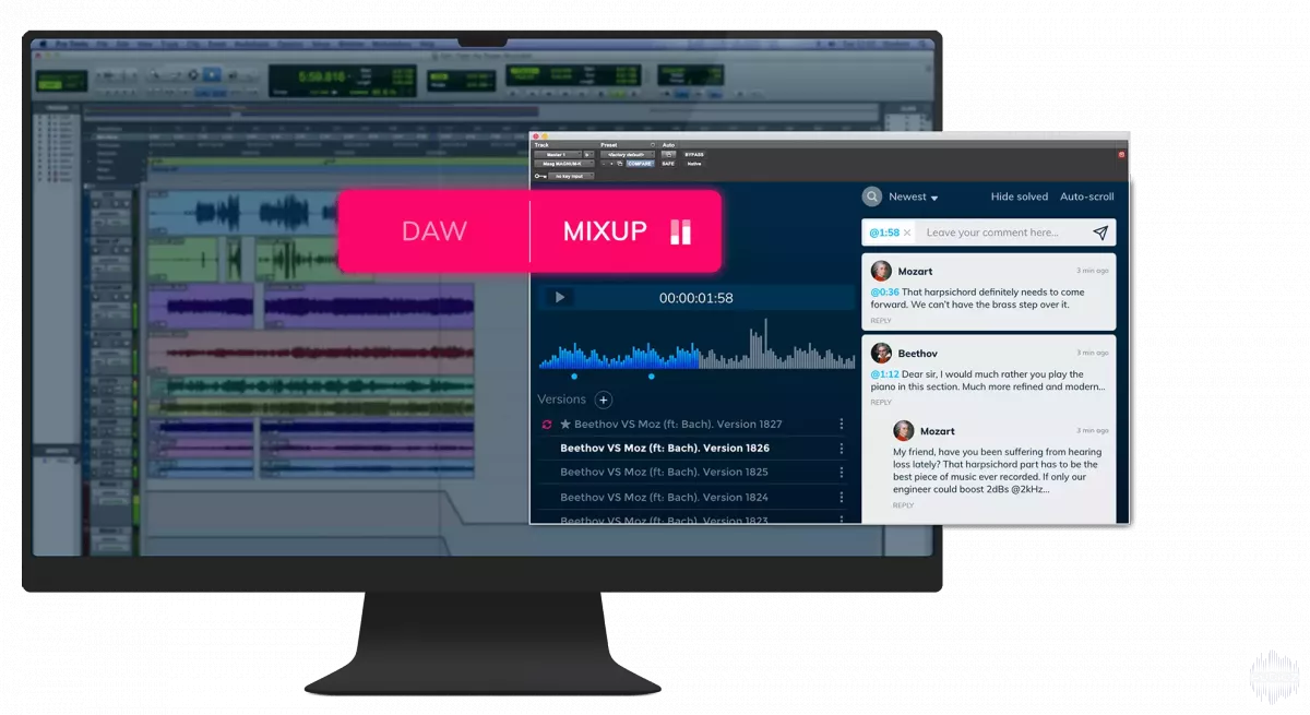 Puremix Mixup Audio Mixup Plugin v1.2.0 VST VST3 AU AAX STANDALONE WiN MAC [FREE] screenshot
