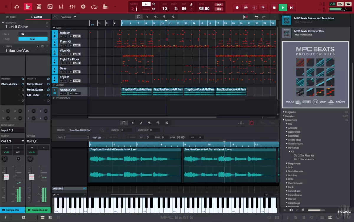 AKAi Pro MPC Beats (incl. Bonus Content) v2.12.3.9 VST AU AAX STANDALONE WIN MAC [FREE] screenshot