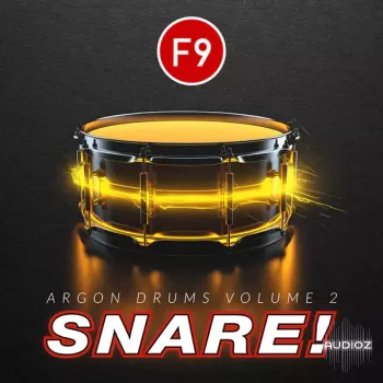 F9 Audio Snare! Argon Drums Vol 2 Logic Pro X EXS24 Ableton Bitwig Kontakt MPC V2 Halion Sonic SE3 screenshot