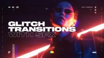 Videohive Glitch Transitions with Sound FX screenshot