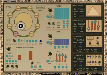 Modular Samples Quetzalcoatl (Vector Synthesizer) v0.5.2 Win Mac Linux [FREE] screenshot