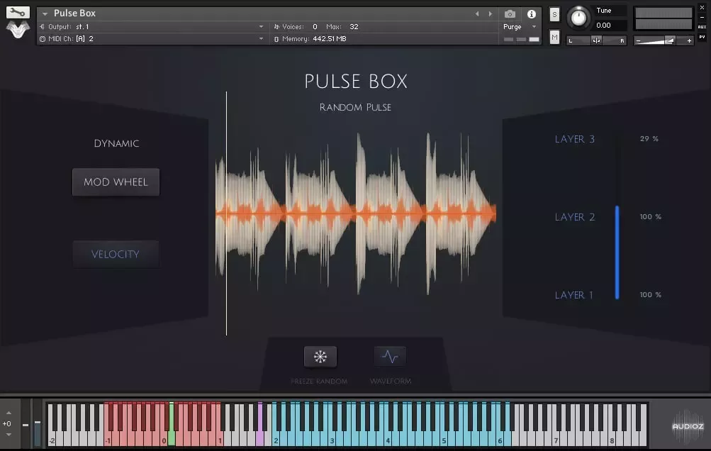 Wavelet Audio Pulse Box (Dynamic Cinematic Pulses) WAV KONTAKT [FREE] screenshot