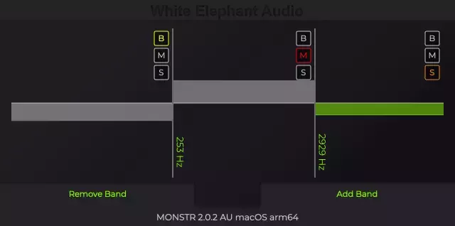 White Elephant Audio MONSTR (Stereo Width Control) v2.1.2 VST3 AU LiNUX WiN MAC [FREE] screenshot