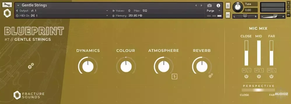 Fracture Sounds Blueprint Gentle Strings KONTAKT [FREE] screenshot