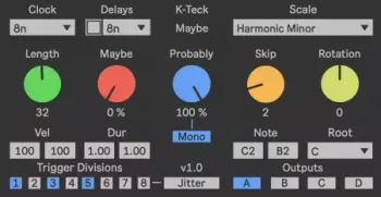 K-Teck Maybe v1.0 Max for Live-ohsie screenshot