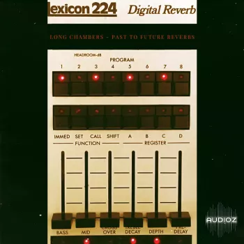 PastToFutureReverbs Lexicon 224 Long Chambers Reverb! Impulse Responses (IRs) WAV screenshot