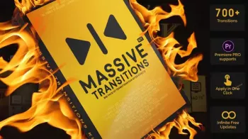 VideoHive Massive Transitions Kit Big Pack Of Transitions For After Effects screenshot