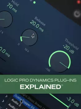 Groove3 Logic Pro Dynamics Plug-Ins Explained TUTORiAL screenshot