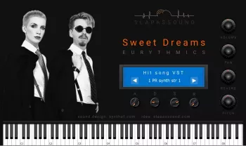 SlapAsSound Eurythmics Sweet Dreams v1.0 VST VST3 AU MIDi WiN MAC [Free For Limited Time] screenshot