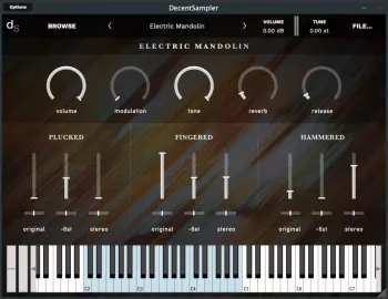 Pianobook Electric Mandolin Decent Sampler [FREE] screenshot