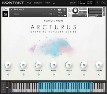 Kompose Audio Arcturus (Celestial Soundscapes) KONTAKT [FREE] screenshot