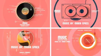 VideoHive Retro Audio Visualizer For Premiere Pro & After Effects screenshot