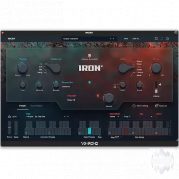 uJAM Virtual Guitarist IRON 2 v2.3.0 Mac [MORiA] screenshot