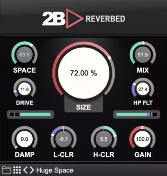 2B Played 2B Reverbed v2.9 VST3 AU WiN MAC [Free For Limited Time] screenshot