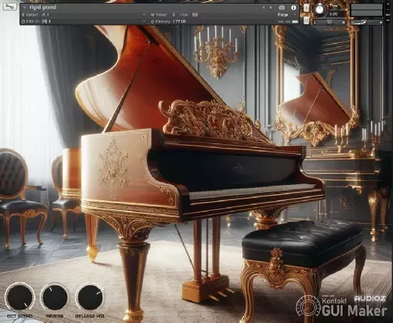 Rigid Audio Rigid Grand Piano KONTAKT [FREE] screenshot