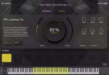 ProjectSAM The Free Orchestra 2 Luminous Trio (Warm Dreamy Ensemble) KONTAKT [FREE] screenshot