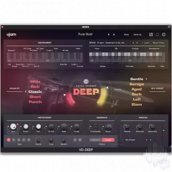 UJAM Virtual Drummer Deep v2.4.0 Cracked screenshot