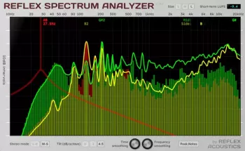 Reflex Acoustics Reflex Spectrum Analyzer v1.0.1 VST3 AU WiN MAC [FREE] screenshot