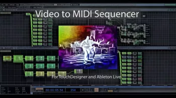 uisato Video To MIDI Sequencer TouchDesigner + Ableton Live [Project Files]-FANTASTiC  screenshot