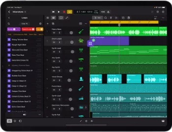 适用于iPad的Apple Logic Pro v2.0.1 iOS屏幕截图