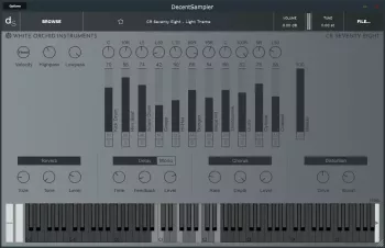 White Orchid CR SEVENTY EIGHT v1.0.2 Kontakt Decent Sampler [FREE] screenshot