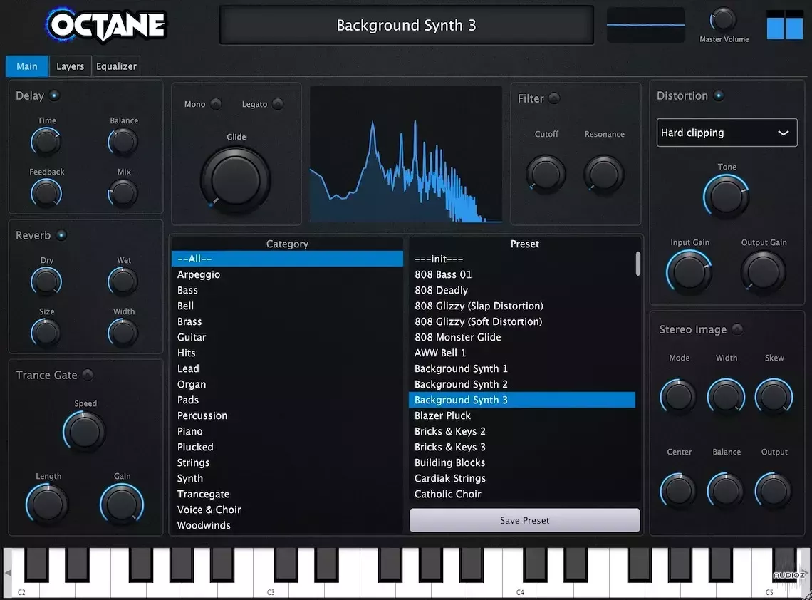 SoundWare Octane v1.5.4 VST VST3 AU STANDALONE WiN MAC [FREE] screenshot