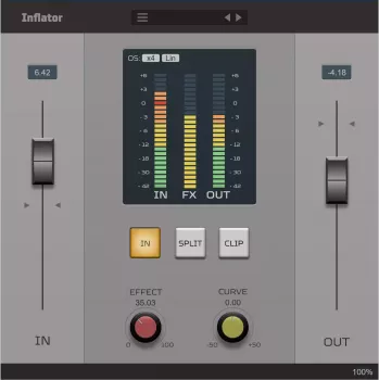 Kiriki Liszt JS Inflator v2.0.0 VST3 AU WiN MAC [免费] 截图