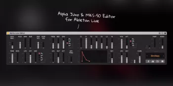 detunes Alpha Juno Editor AMXD-FANTASTiC screenshot