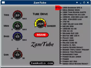 Zam Audio Zam Plugins Bundle v4.3 Win Mac Linux [FREE] screenshot