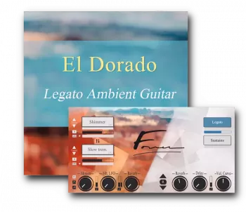 David Forner El Dorado Legato Ambient Guitar KONTAKT screenshot