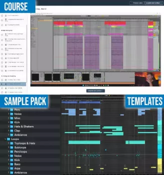 REQ: Production Music Live Techno Production Pack Radiation screenshot