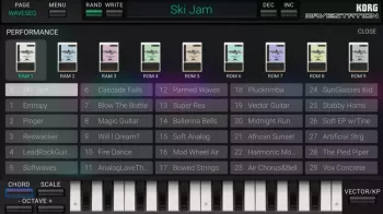 KORG iWAVESTATION v1.1.5 for iPhone iPad iPod Touch [iOS] 屏幕截图